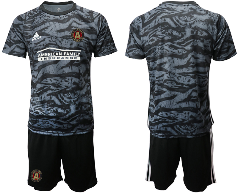 Men 2020-2021 club Atlanta Union black goalkeepe Soccer Jerseys